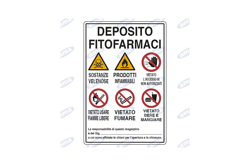 Cartel signes aluminium 50x35