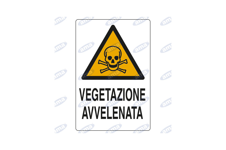 Cartello Segnaletica Alluminio 50X35