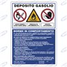 Cartel Aluminium signe 70X50