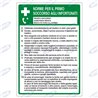 Cartel signes aluminium
