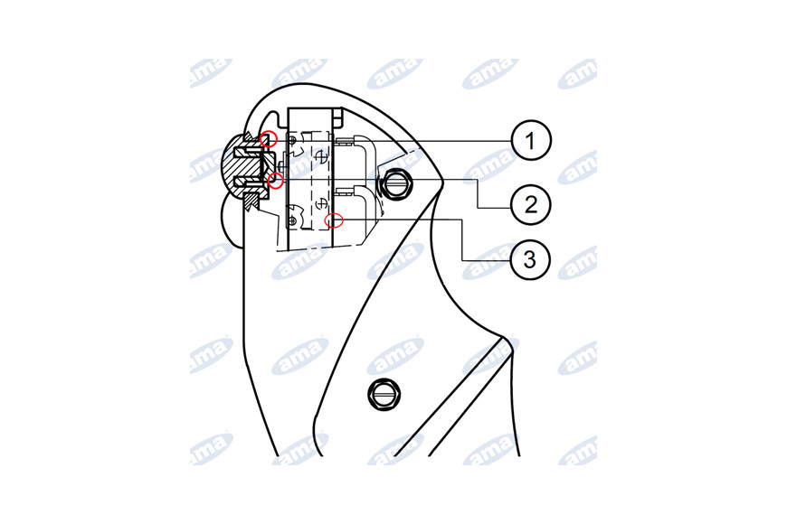 Bouton Poignées ergonomiques Intermédiaire