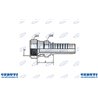 Femm. JIS-K M14-1.5 * 1/4 "JIS K