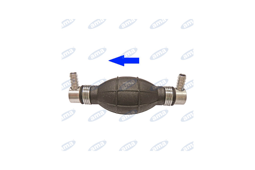 Pompetta Gasolio Manuale Ø8X8 Attacchi 90° - Ama