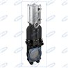 A gate valve Knife With Cylinder Double Acting Pneumatic Ø 8 "