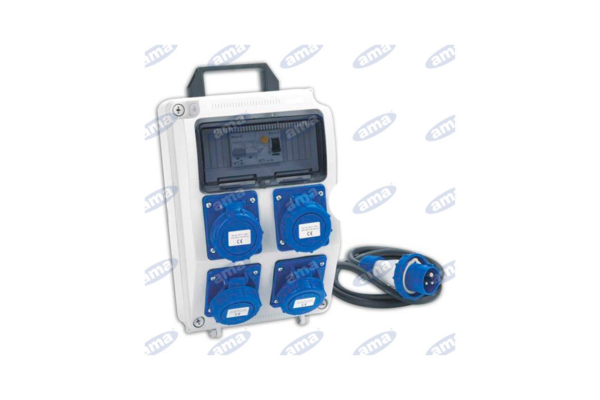 Quadro Acs mit 4 Steckdosen