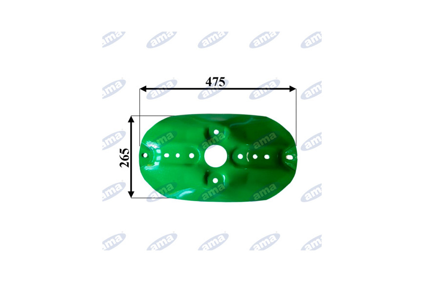 Disco ovale Adaptable John Deere Ref. Ae70632