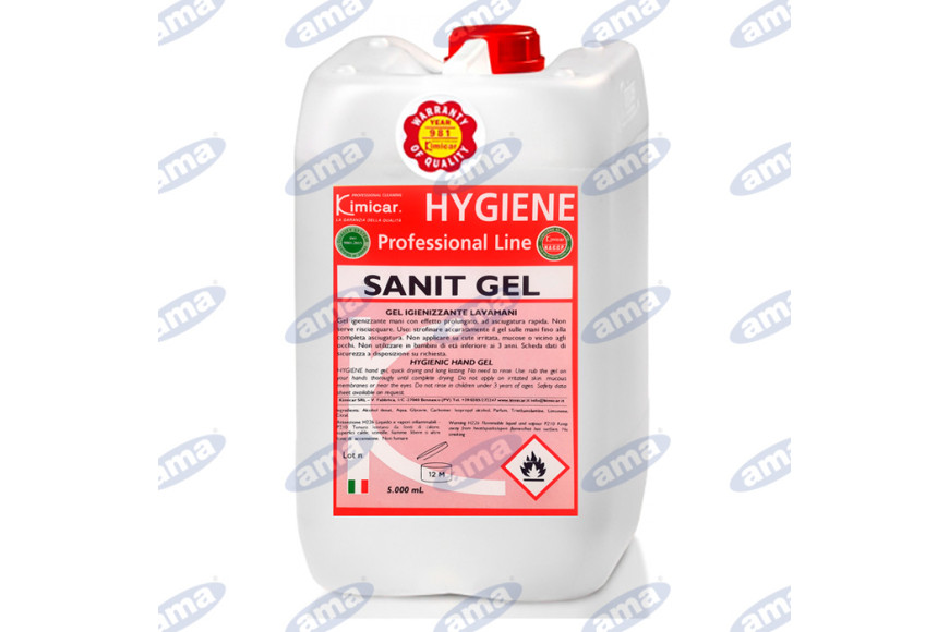 Gel Alcolico Pronto All’Uso - Igienizzante - Der - Ama