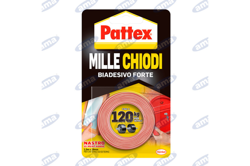 Pattex Millechiodi Tape Rotolo 19Mmx1,5M Autoespon - Ama