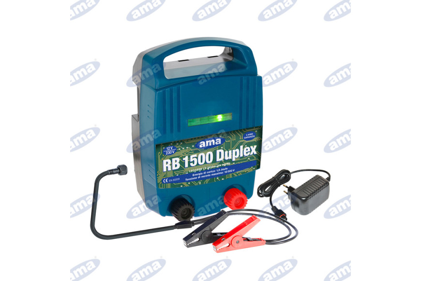 12/230V Duplex Elettrificatore  Ab 1500 (Dotato Di - Ama