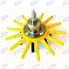 Stella A Dita Ø 250 Mm, Giallo,Medio,Con Cuscinet - Ama