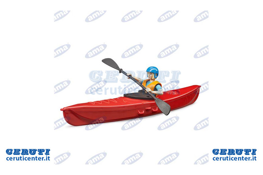 Modellino Kayak Con Personaggio