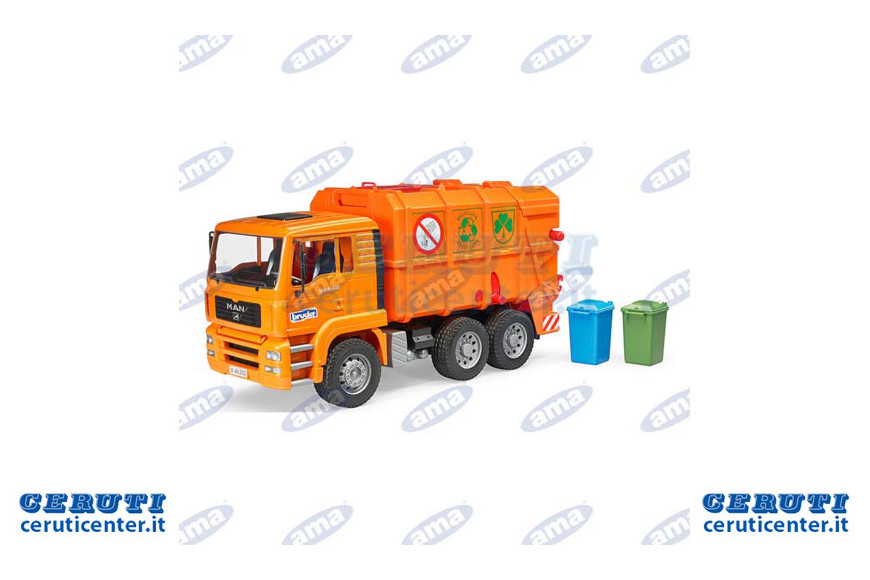 Homme TGA Transport Orange déchets