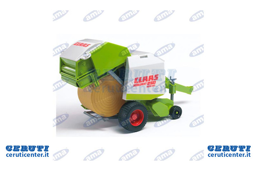 Machine d'emballage rotative CLAAS pour le foin