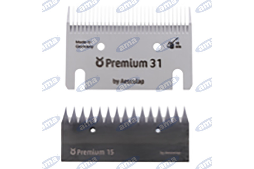 Set Di Lame Premium 31/15 Per La Tosatura Del Pelo - Ama