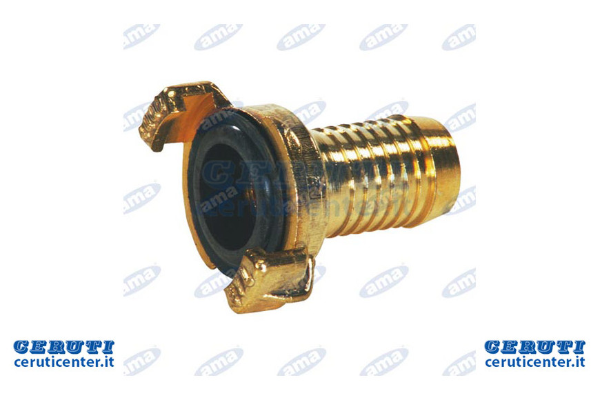 Quick Hose Fitting 12 Brass
