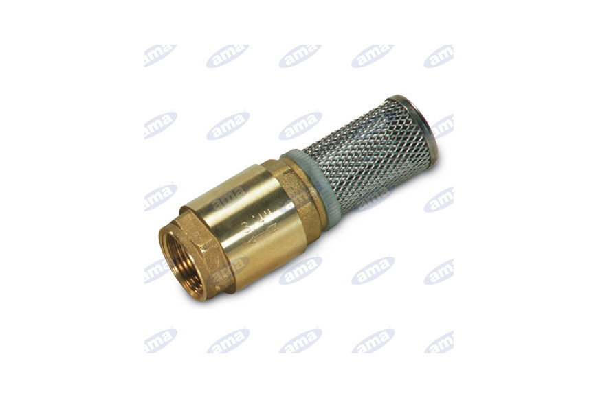 Valv.Fondo Steel filtre 1 "