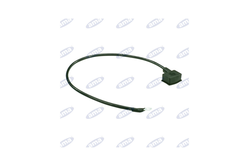 Câble de batterie Longueur 600 mm, Sec 50 mm², la borne négative, Oeillet Ø 10,5 mm
