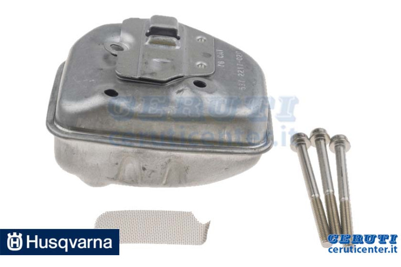 Marmitta - Originale Husqvarna - 537221703