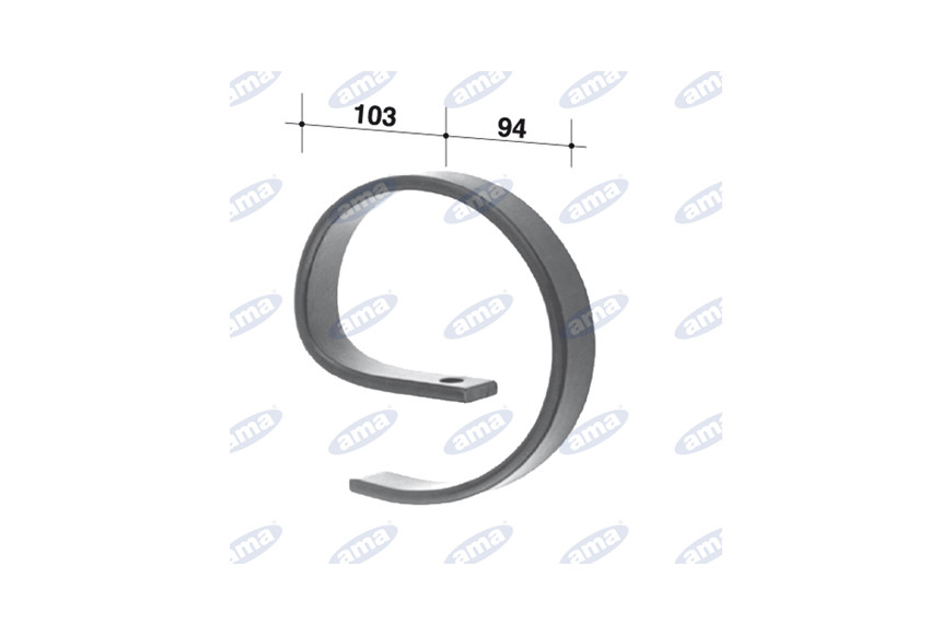 Renforcement ressort 32X10-12 droite