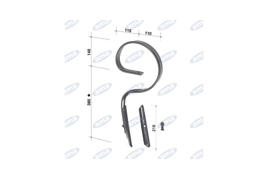 Spring Flex 32x10 Type droit Haut