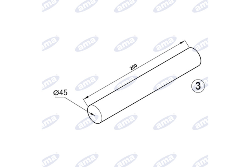 Sospensione Elastica Ø 45 - Ama