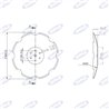 Disco 465 Bombato, Dentato Sp. 5 Mm