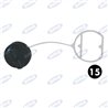 De remplissage d'huile OLEOMAC 935D / 936Df
