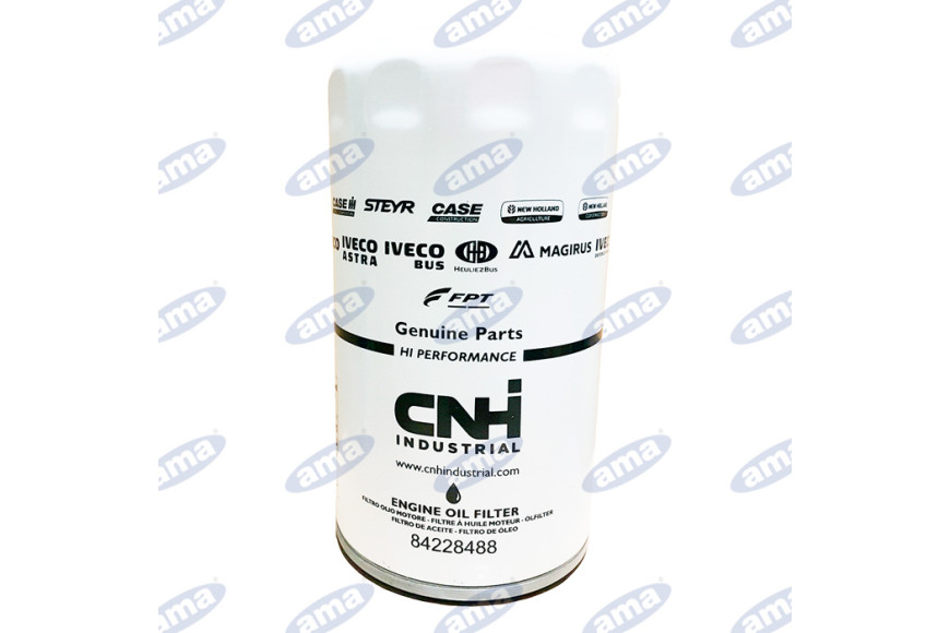 Filtro Olio Motore Cnh Rif. 84228488, Old 2854749 - Ama
