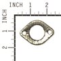 Guarniz. Scarico 121600 Ex 273348 - 691893 - Originale Briggs & Stratton - sostituisce - 557047
