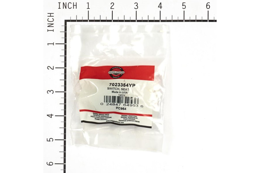Interruttore Sedile - Originale Snapper - 7023354YP