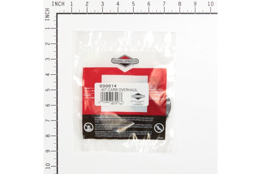 Kit Guarnizioni Carburatore Ex 699815 - 699814 - Originale Briggs & Stratton - sostituisce - 699815