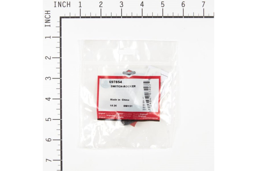 Interruttore Rocker Ex 696213 - 697854 - Originale Briggs & Stratton
