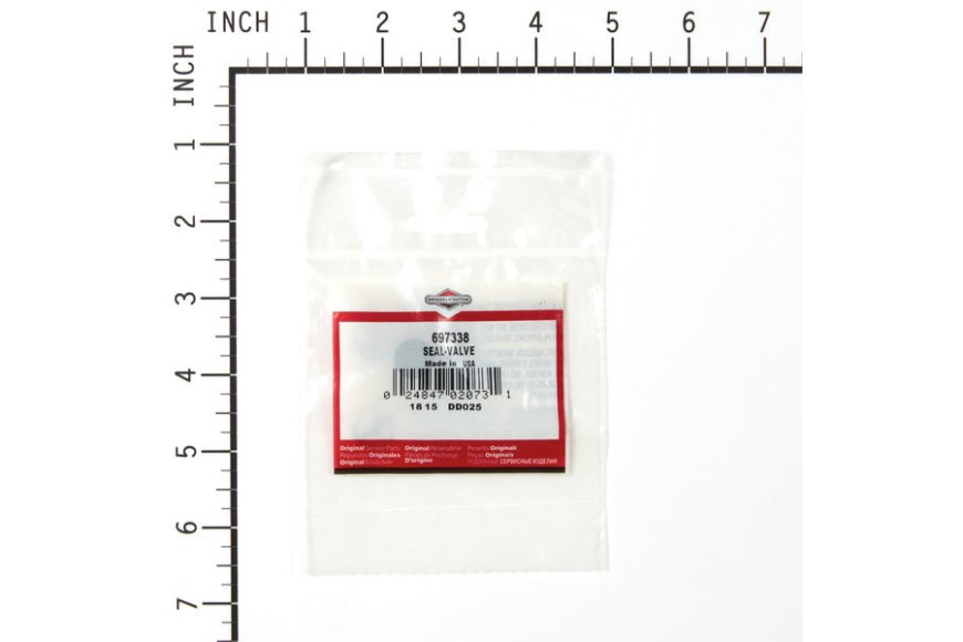 Seal-Valve - 697338 -  Briggs & Stratton - Genuine Spare Parts