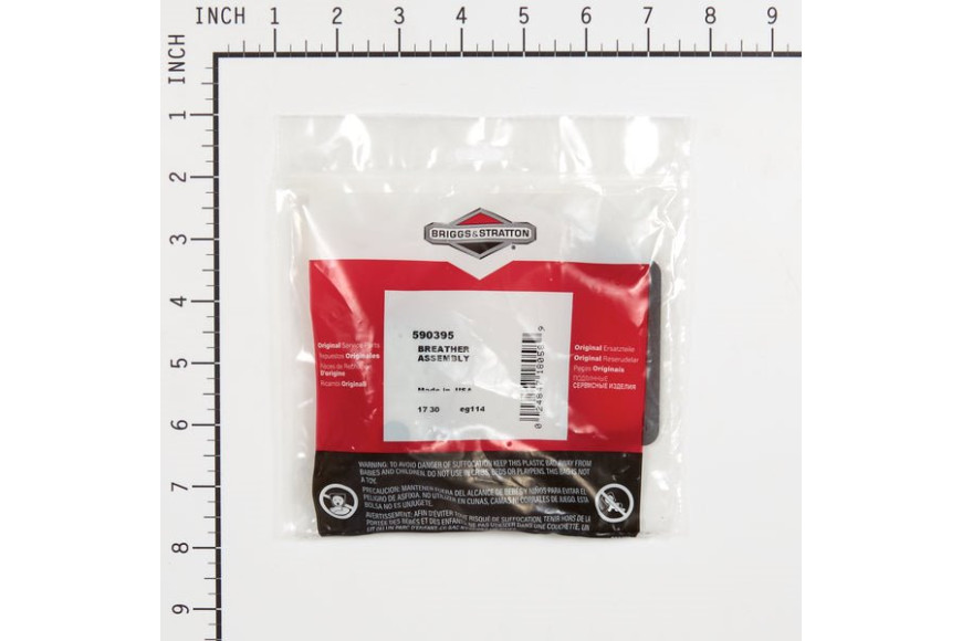 Breather Assembly - 590395 -  Briggs & Stratton - Genuine Spare Parts