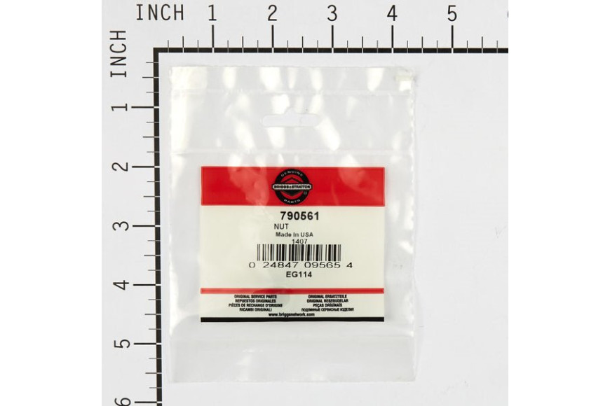 Nut - 790561 -  Briggs & Stratton - Genuine Spare Parts