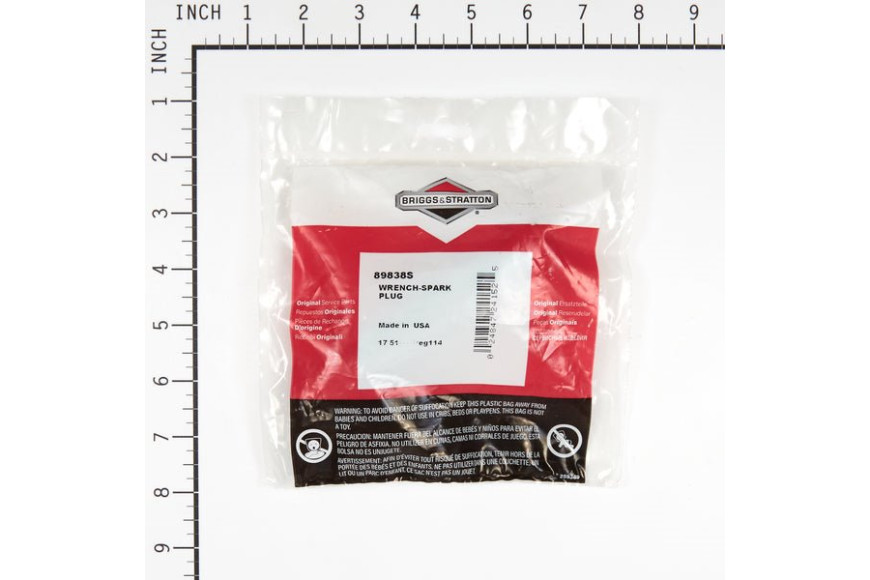 Wrench-Spark Plug - 89838S - Originale Briggs & Stratton