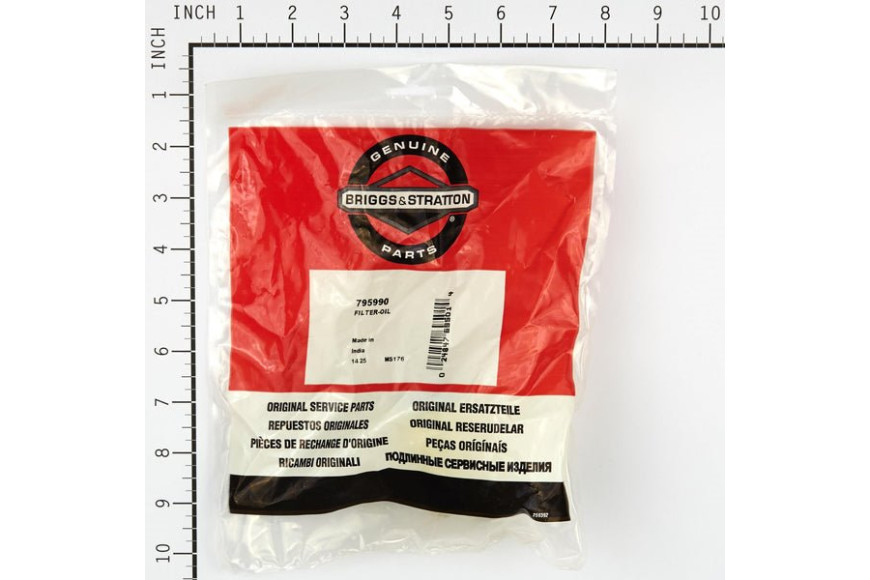 Filtro Olio Intek Pro 6,5 Serie 850 875 - 795990 - Originale Briggs & Stratton