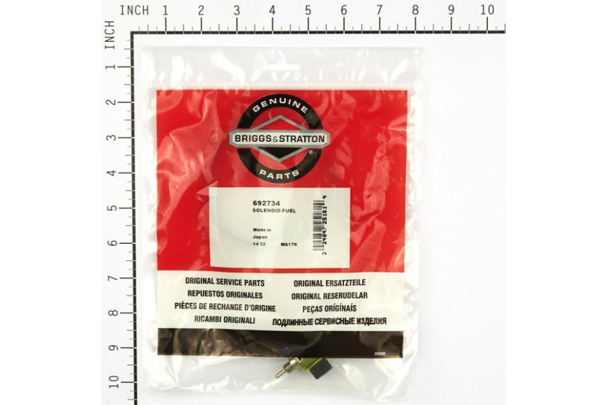 Solenoide Carburatore Walbro Da 11 A 17 Hp Ohv (Da Verificare Con Codici Motore)  - 692734 - Originale Briggs & Stratton