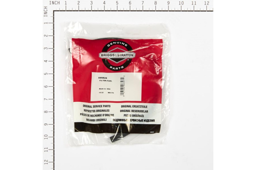 Fuel Filter & Hose Kit - 595824 -  Briggs & Stratton - Genuine Spare Parts