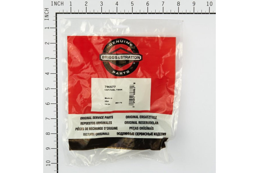 Cap-Fuel Tank - 796577 -  Briggs & Stratton - Genuine Spare Parts
