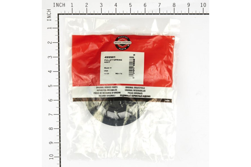Puleggia + Molla - 499901 - Originale Briggs & Stratton
