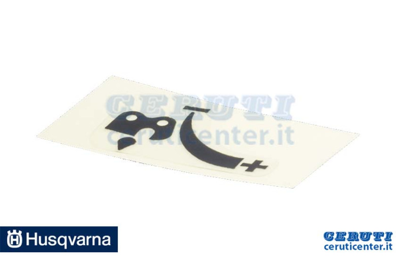 Étiquette - Original Husqvarna - 537136501