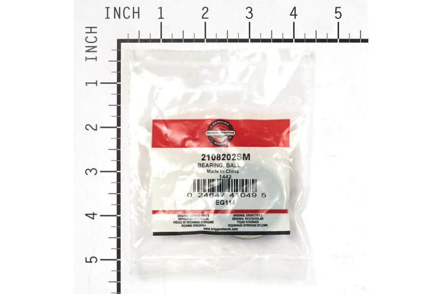 Cuscinetto Albero - Originale Snapper - 2108202SM