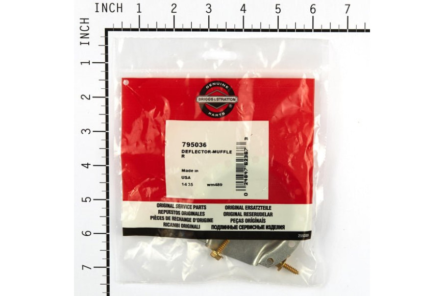 Deflettore Scarico  - 795036 - Originale Briggs & Stratton