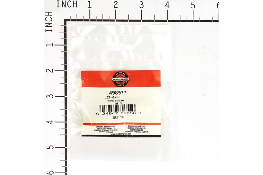 Jet-Main - 498977 -  Briggs & Stratton - Genuine Spare Parts
