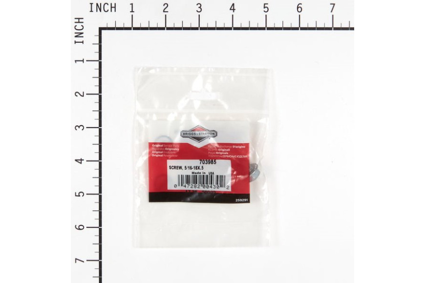 Bullone 5/16-18X1/2 - Originale Snapper - 703985