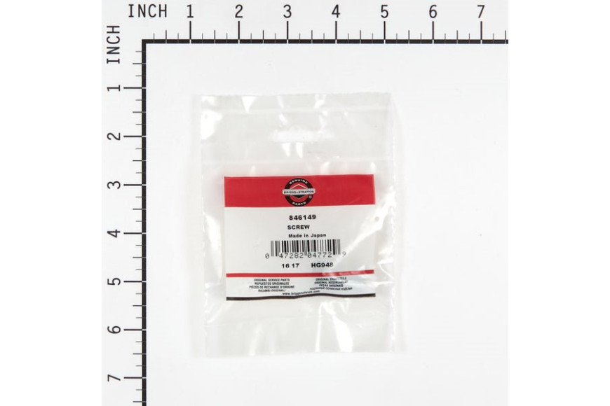 Screw - 846149 -  Briggs & Stratton - Genuine Spare Parts
