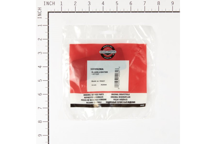Blade,Center 57121 - 335992MA - Originale Briggs & Statton - sostituisce - MT335992MA