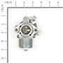 Carburetor - 495782 -  Briggs & Stratton - Genuine Spare Parts