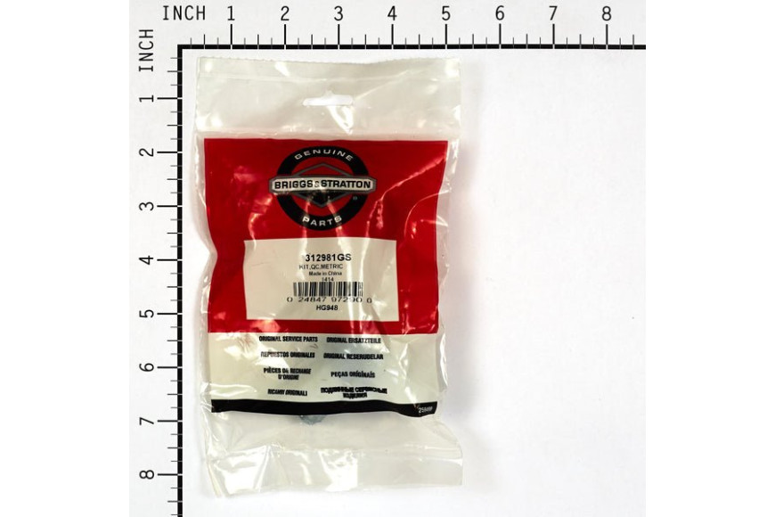 Kit,Qc,Metric - 312981GS -  Briggs & Stratton - Genuine Spare Parts
